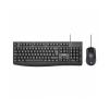 TASTIERA VULTECH KM-821 KIT TASTIERA E MOUSE CON FILO - NERO